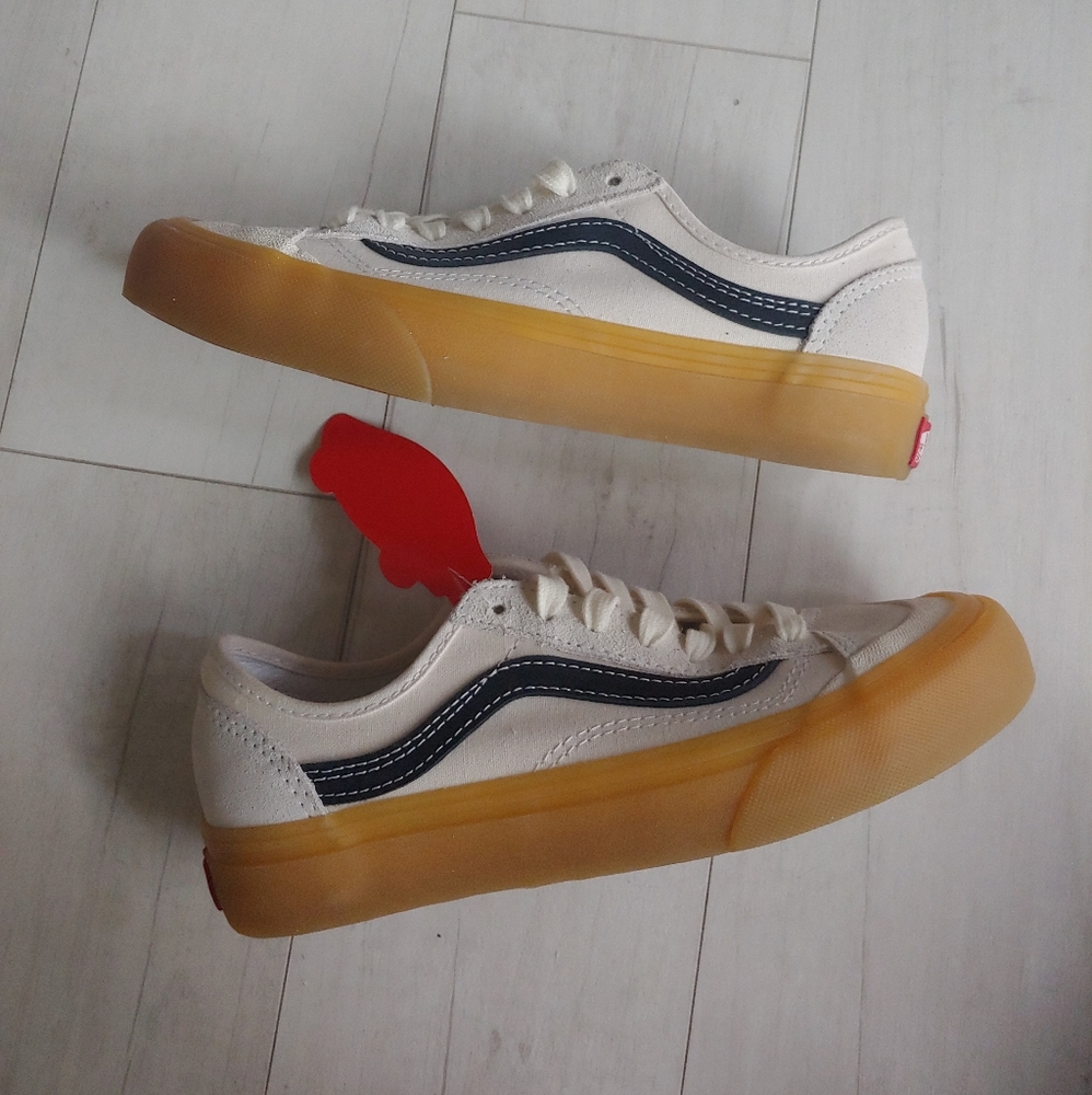 VANS NEW Old Skool Style 36 Decon Marshmallow Gum - Picture 3 of 11